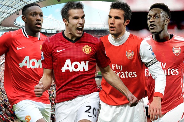 13 cau thu tung khoac ao Arsenal lan M.U hinh anh