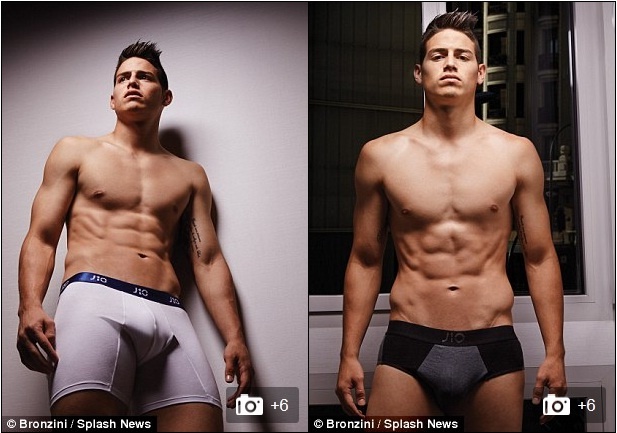 Bat chuoc CR7, James Rodriguez ra thuong hieu noi y rieng hinh anh