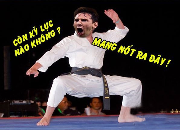 Anh vui Messi muon co them cac ky luc de pha hinh anh