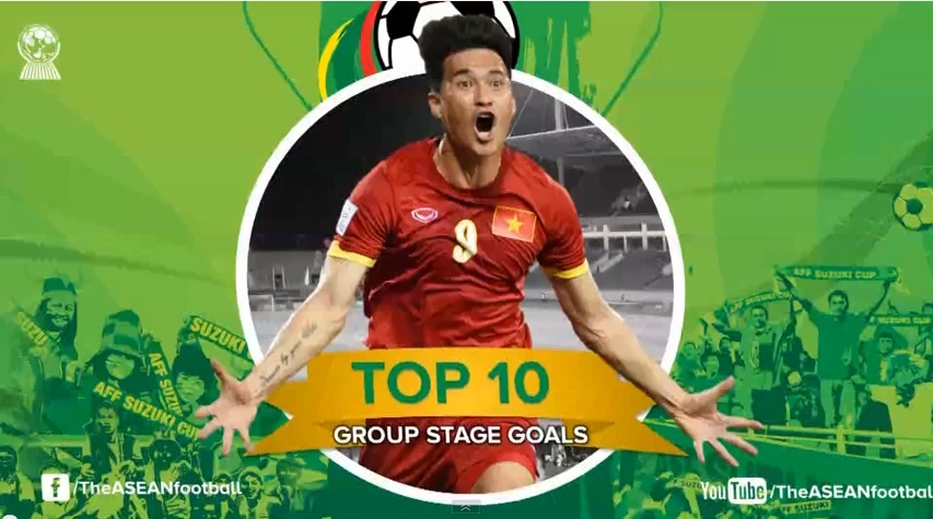 Cong Vinh dan dau 10 ban thang dep nhat vong bang AFF Cup hinh anh