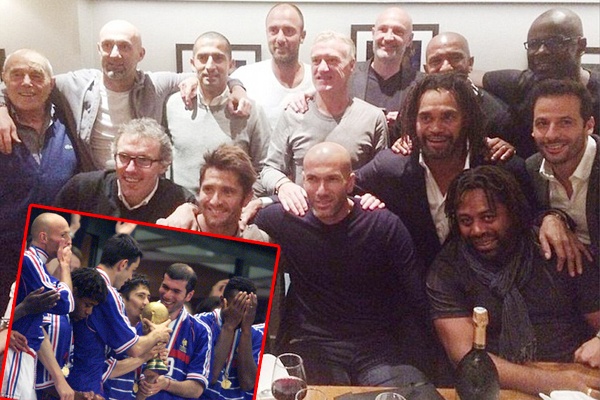 Cac nha vo dich World Cup 1998 bat ngo hoi tu tai Paris hinh anh