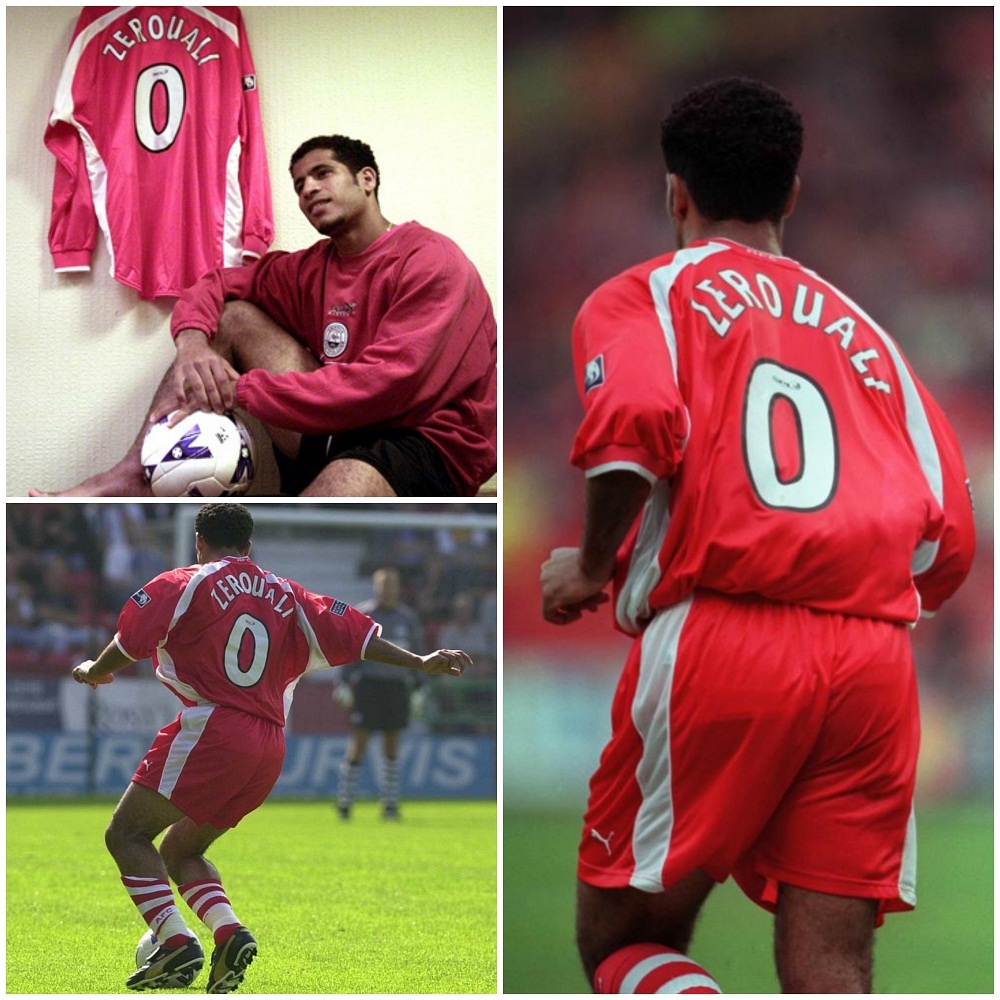 Zerouali được người hâm mộ đặt cho biệt danh là “Zero”. Theo đó, cựu tuyển thủ Ma-rốc quyết định lấy “Zero” (0) làm số áo cho mình nhằm tránh “đụng hàng” khi thi đấu. Một năm sau khi Zerouali gia nhập Aberdeen (1999), Hội liên hiệp bóng đá Anh quyết định cấm các cầu thủ mang áo số 0 trên lưng.