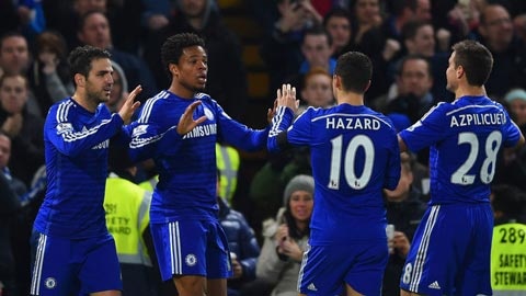 Chelsea đang chơi rất thăng hoa cả ở sân nhà lẫn sân khách.