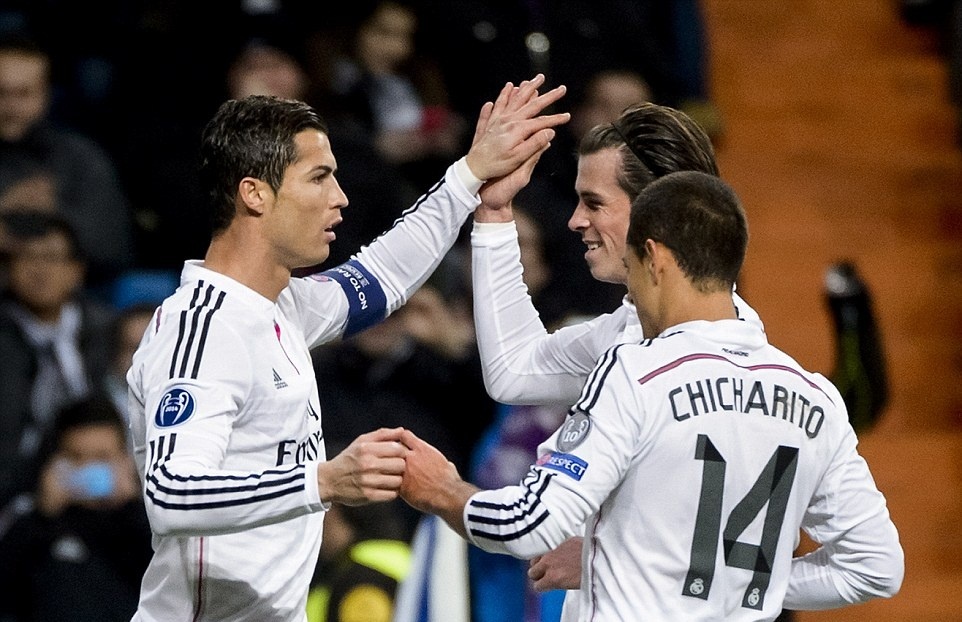 Ronaldo vuot qua ky luc cua Raul, Real de bep Ludogorets 4-0 hinh anh