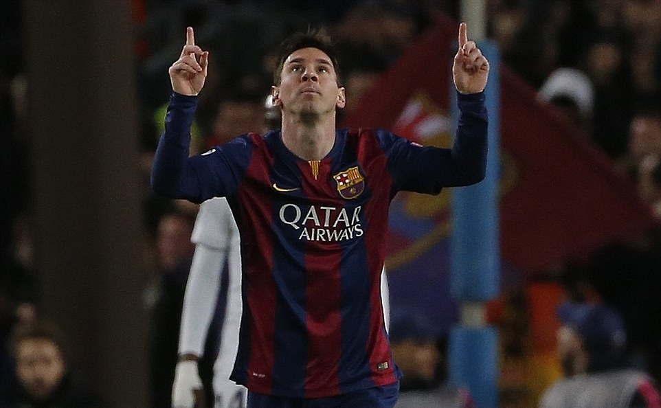 Messi noi rong khoang cach voi Ronaldo trong cuoc dua ky luc hinh anh