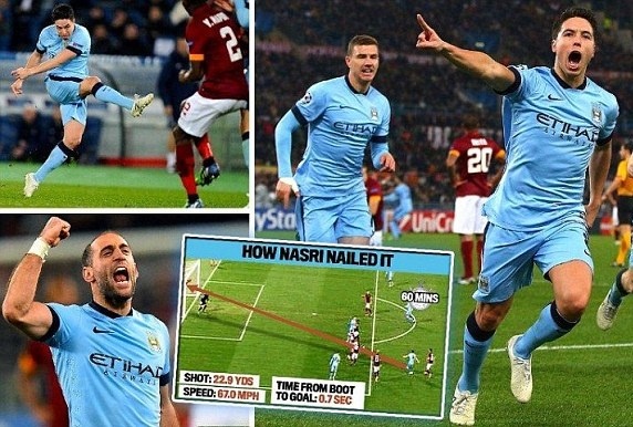 Nasri toa sang ruc ro, giup Man City thang tien tai Cup C1 hinh anh