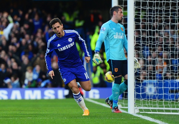 Hazard là người ghi dấu ấn đậm nét trong chiến thắng của Chelsea trước Hull City. Ngôi sao người Bỉ không chỉ trực tiếp lập công, mà anh còn là chủ nhân của pha kiến tạo để Diego Costa ghi bàn ấn định tỷ số 2-0 cho The Blues.