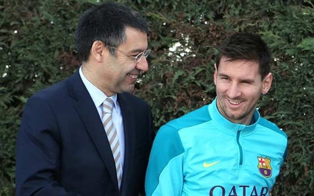Chu tich Barca hua voi Messi se sa thai HLV Enrique hinh anh