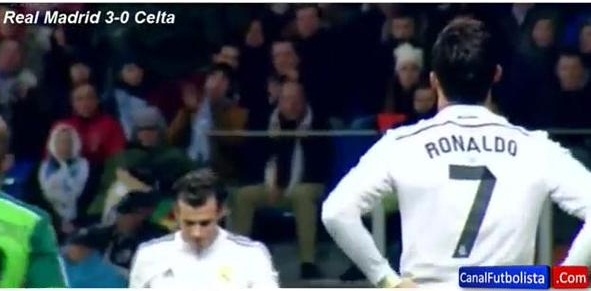 Ronaldo hai lan noi doa voi Bale o tran gap Celta Vigo hinh anh