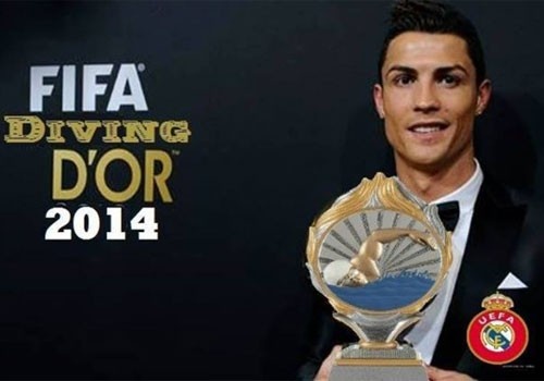 Ronaldo doat giai Qua bong dong an va 2014 hinh anh