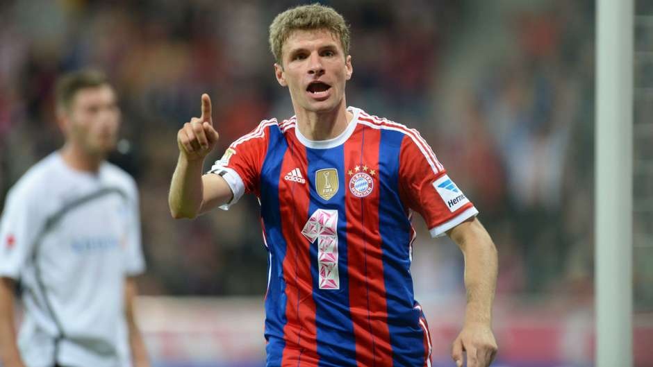10. Thomas Muller - Bayern Munich/Đức - 0.8%