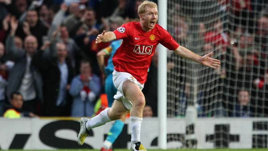6th) Paul Scholes (Manchester United) - 2.5%