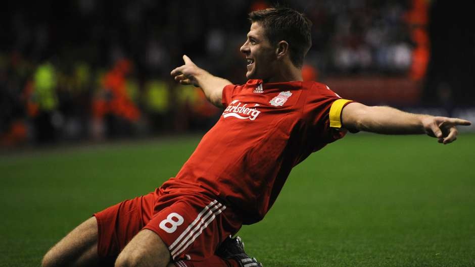 7th) Steven Gerrard (Liverpool and England) - 2.3%