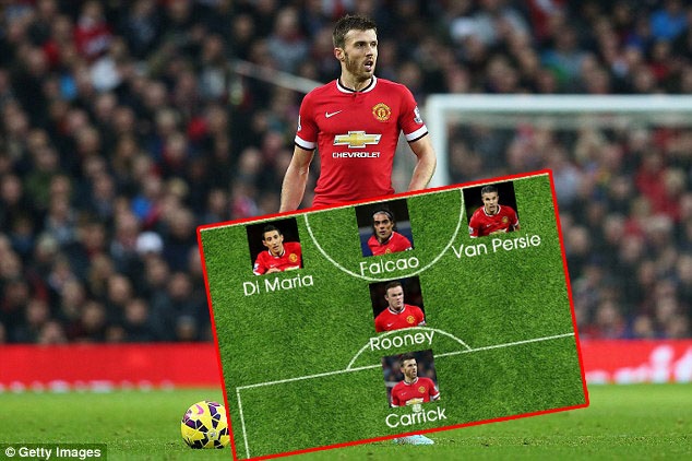 Carrick binh chon Dream Team M.U chi voi 5 cau thu hinh anh