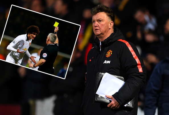 Van Gaal do loi cho mat san va trong tai ve tran hoa cua M.U hinh anh