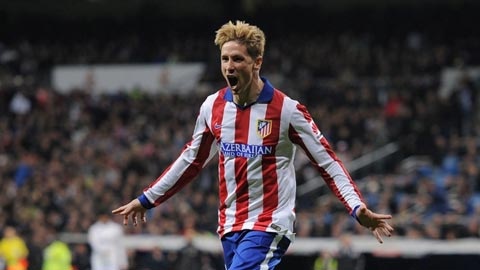 Fernando Torres cầu thủ của các trận đấu lớn.