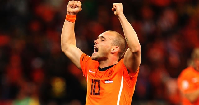 Pha dut diem tuyet dep cua Sneijder vao luoi Mexico hinh anh