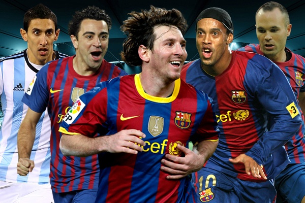 10 sieu sao trong doi hinh xuat chung cung Lionel Messi hinh anh