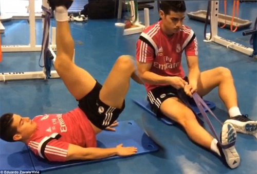 James Rodriguez mang tin vui cho fan Real hinh anh