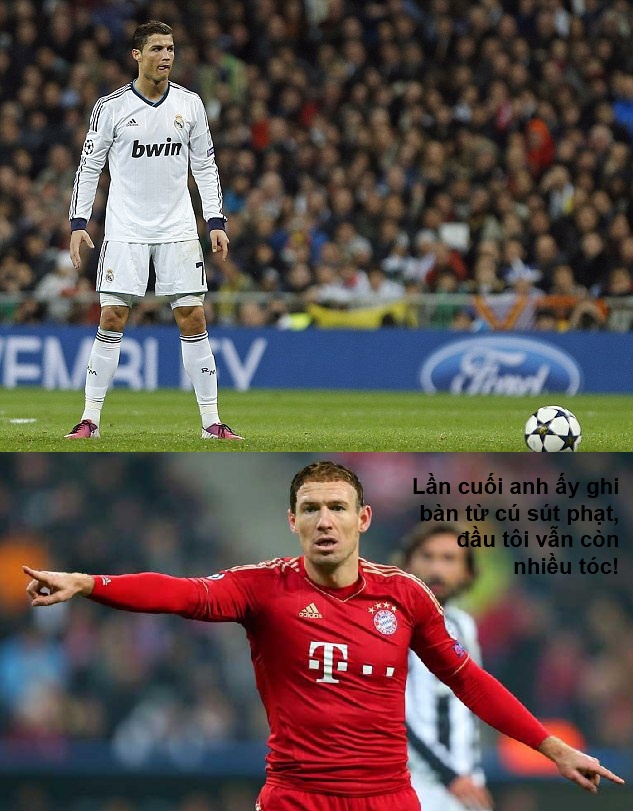 Rất lâu rồi Ronaldo không ghi bàn từ những cú đá phạt.