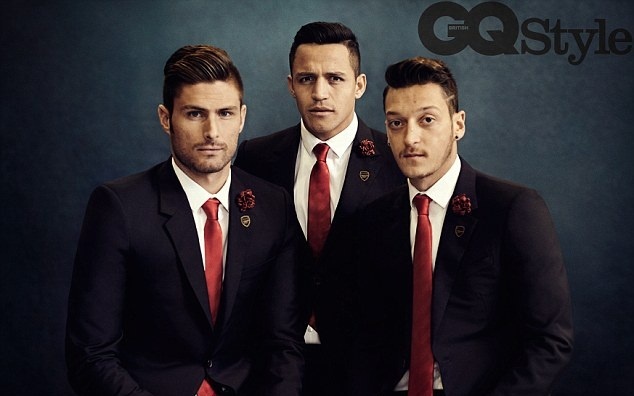 Oezil va Giroud lich lam nhu quy ong hinh anh