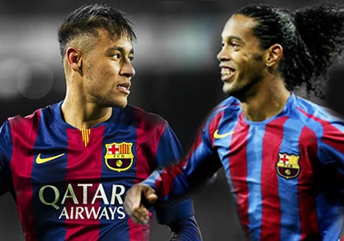 Doi hinh Barca thay doi ra sao tu Ronaldinho den Neymar? hinh anh