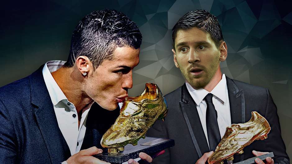 Messi hon CR7 4 diem trong cuoc dua Giay vang chau Au hinh anh