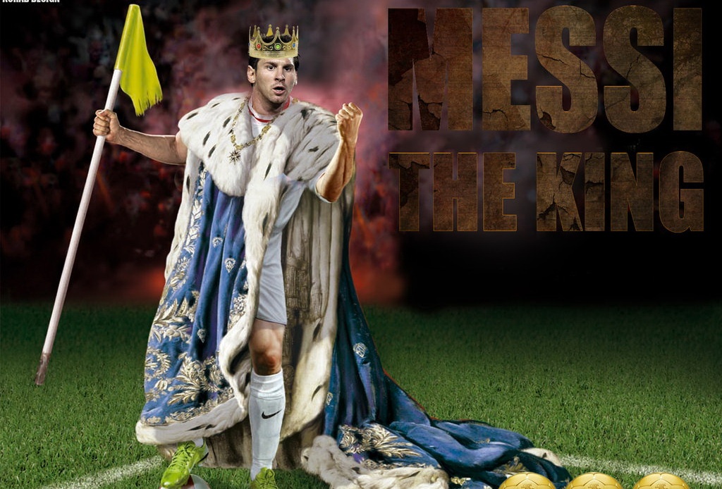 Anh che man trinh dien cua Messi truoc Man City hinh anh