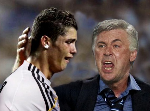 Anh che Ronaldo khoc than khi dung Atletico o tu ket Cup C1 hinh anh