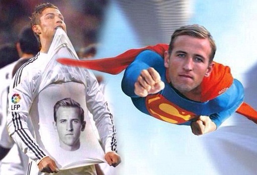 Anh che Ronaldo ham mo sieu nhan Harry Kane hinh anh