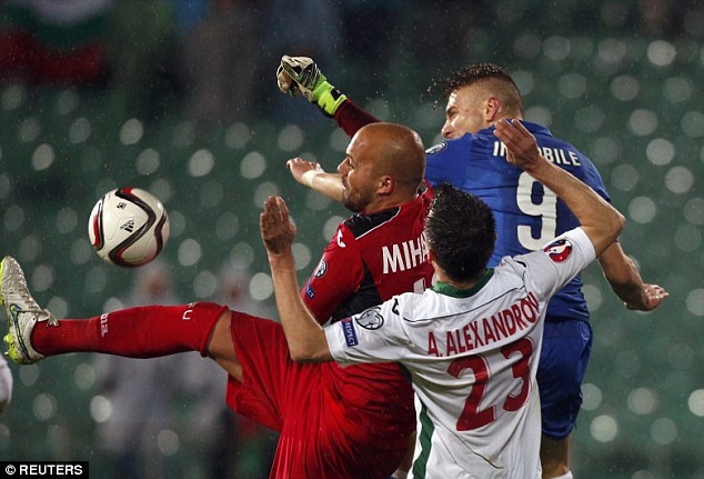 Italy de Bulgaria cam hoa 2-2 trong the dan truoc hinh anh