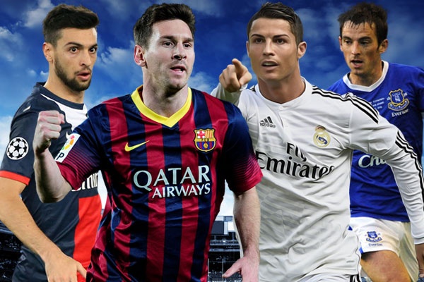 Messi, Ronaldo sat canh trong doi hinh hay nhat chau Au hinh anh