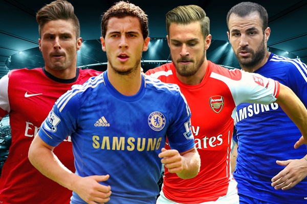 Chelsea chiem uu the trong doi hinh ket hop voi Arsenal hinh anh