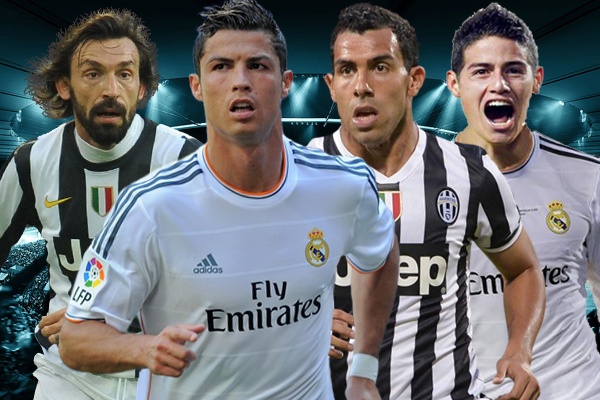 Doi hinh kho danh bai ket hop giua Juve va Real hinh anh