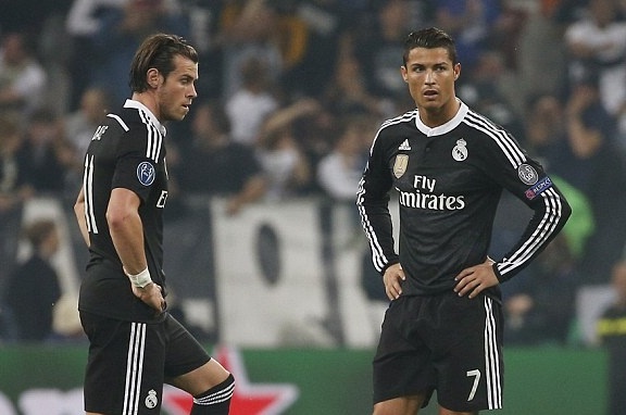 Hinh anh dan sao Real bai tran tren san cua Juve hinh anh