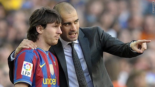 Pep Guardiola: ‘Khong hang thu nao ngan duoc Messi’ hinh anh