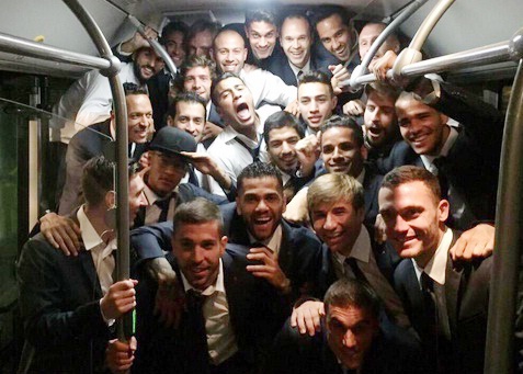 Dan sao Barca an mung sau khi ha Bayern o ban ket Cup C1 hinh anh