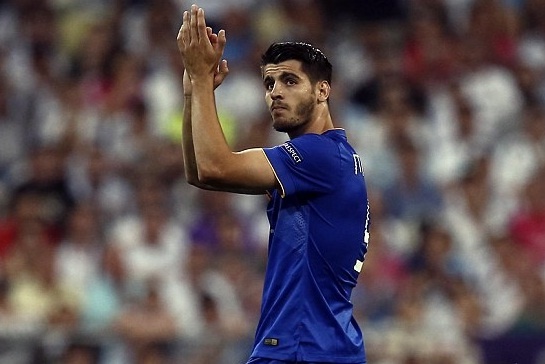 Morata buon vui lan lon khi ghi ban loai Real Madrid hinh anh