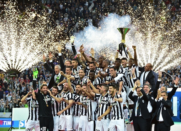 Juve mung chuc vo dich Serie A lan thu 31 sau tran thang 3-1 hinh anh