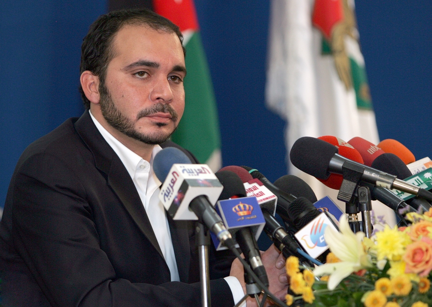 Hoàng tử Ali bin Al Hussein của Jordan - đối thủ của Sepp Blatter trong cuộc đua tới chức Chủ tịch FIFA nhiệm kỳ mới.