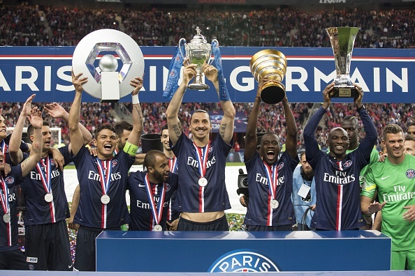Dan sao PSG khoe danh hieu sau tran chung ket Cup quoc gia hinh anh
