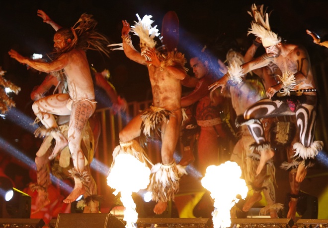 Nhung hinh anh an tuong ve le khai mac Copa America 2015 hinh anh