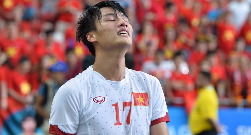 U23 Viet Nam thua Myanmar 1-2, tranh hang ba hinh anh