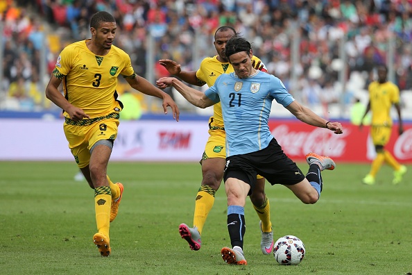 Tong hop tran dau: Uruguay 1-0 Jamaica hinh anh