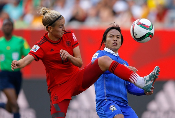 Tuyen nu Thai Lan thua Duc 0-4 tai World Cup hinh anh