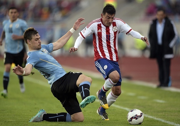 Tong hop tran dau: Uruguay 1-1 Paraguay hinh anh