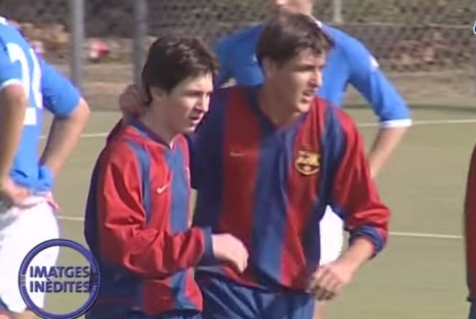 Video man trinh dien chua tung cong bo cua Messi o tuoi 14 hinh anh