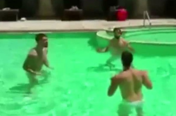 Sao Real pho dien ky nang choi bong o be boi hinh anh