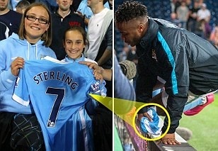 Sterling vuot bien quang cao tang ao dau cho fan nu hinh anh