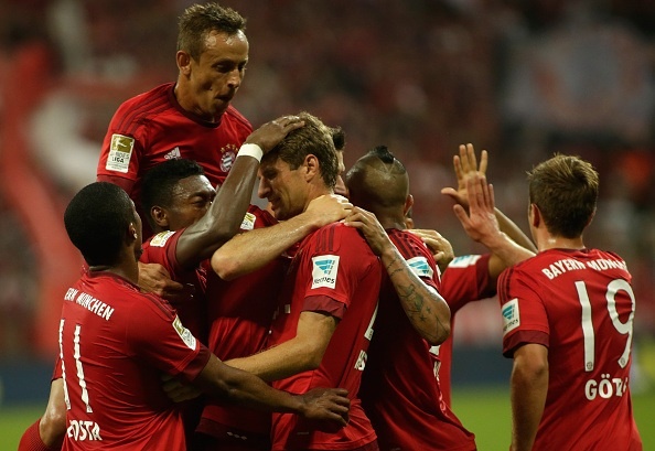 Tong hop tran dau: Bayern Munich 5-0 Hamburger hinh anh